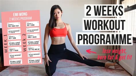 emi wong workout program.